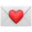 Liebesbrief Emoji (Apple)