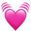 Beating Heart Emoji (Apple)