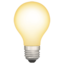 Light Bulb Emoji (Apple)