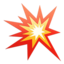 Collision Emoji (Apple)