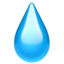 Droplet Emoji (Apple)