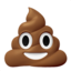 išmatų krūvelė Emoji (Apple)