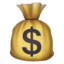 Money Bag Emoji (Apple)