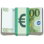 Euro Banknote Emoji (Apple)