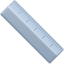 Straight Ruler Emoji (Apple)