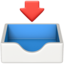 Inbox Tray Emoji (Apple)