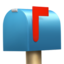 Closed Mailbox With Raised Flag Emoji (Apple)
