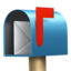 Open Mailbox With Raised Flag Emoji (Apple)