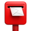 Briefkasten Emoji (Apple)