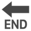 END-Pfeil Emoji (Apple)