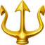 Trident Emblem Emoji (Apple)