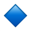 Small Blue Diamond Emoji (Apple)