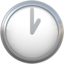 One O’Clock Emoji (Apple)