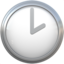 Two O’Clock Emoji (Apple)