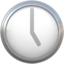 Five O’Clock Emoji (Apple)