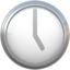 Five O’Clock Emoji (Apple)