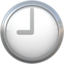 Nine O’Clock Emoji (Apple)