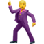 dansande man Emoji (Apple)