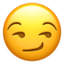 faccina con sorrisetto Emoji (Apple)