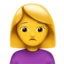 Person Frowning Emoji (Apple)