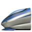 High-Speed Train Emoji (Apple)