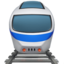 kereta api Emoji (Apple)