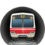 tunnelbana Emoji (Apple)