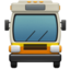 artėjantis autobusas Emoji (Apple)