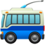 trolleybus Emoji (Apple)