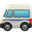 Minibus Emoji (Apple)