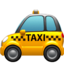 Taxi Emoji (Apple)