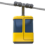 Aerial Tramway Emoji (Apple)