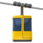 Aerial Tramway Emoji (Apple)