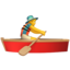 Person Rowing Boat Emoji (Apple)