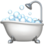 Bathtub Emoji (Apple)