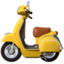 Motor Scooter Emoji (Apple)