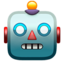 głowa robota Emoji (Apple)