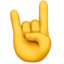 Sign Of The Horns Emoji (Apple)