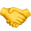 Handshake Emoji (Apple)