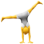 Person Cartwheeling Emoji (Apple)