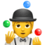 personne qui jongle Emoji (Apple)