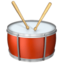 Drum Emoji (Apple)