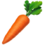 carota Emoji (Apple)