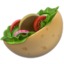 roti kebab Emoji (Apple)