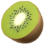 buah kiwi Emoji (Apple)