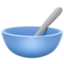 Bowl With Spoon Emoji (Apple)