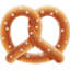 pretzel Emoji (Apple)