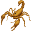 skorpió Emoji (Apple)