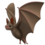 chauve-souris Emoji (Apple)