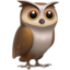 Owl Emoji (Apple)